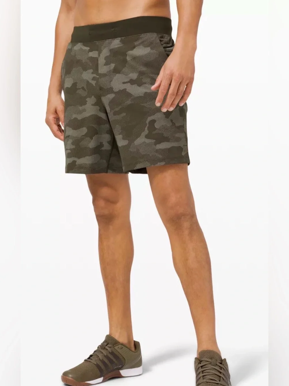 Lululemon T.H.E shorts Mens Linerless Camo 7”